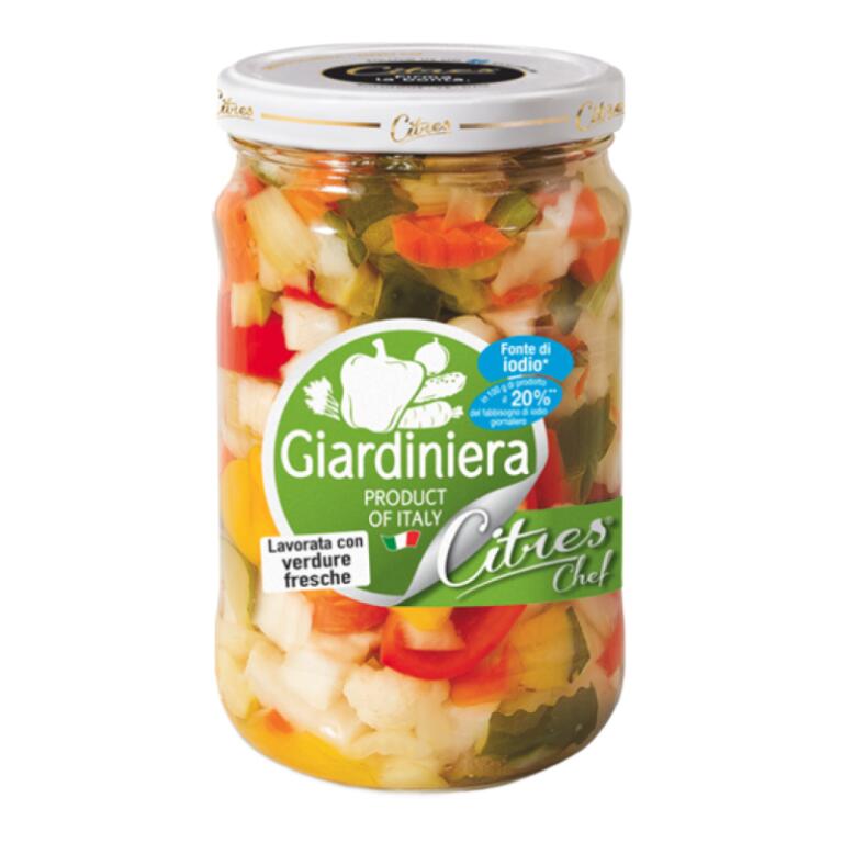 Giardiniera agrodolce con iodio 1550g Citres