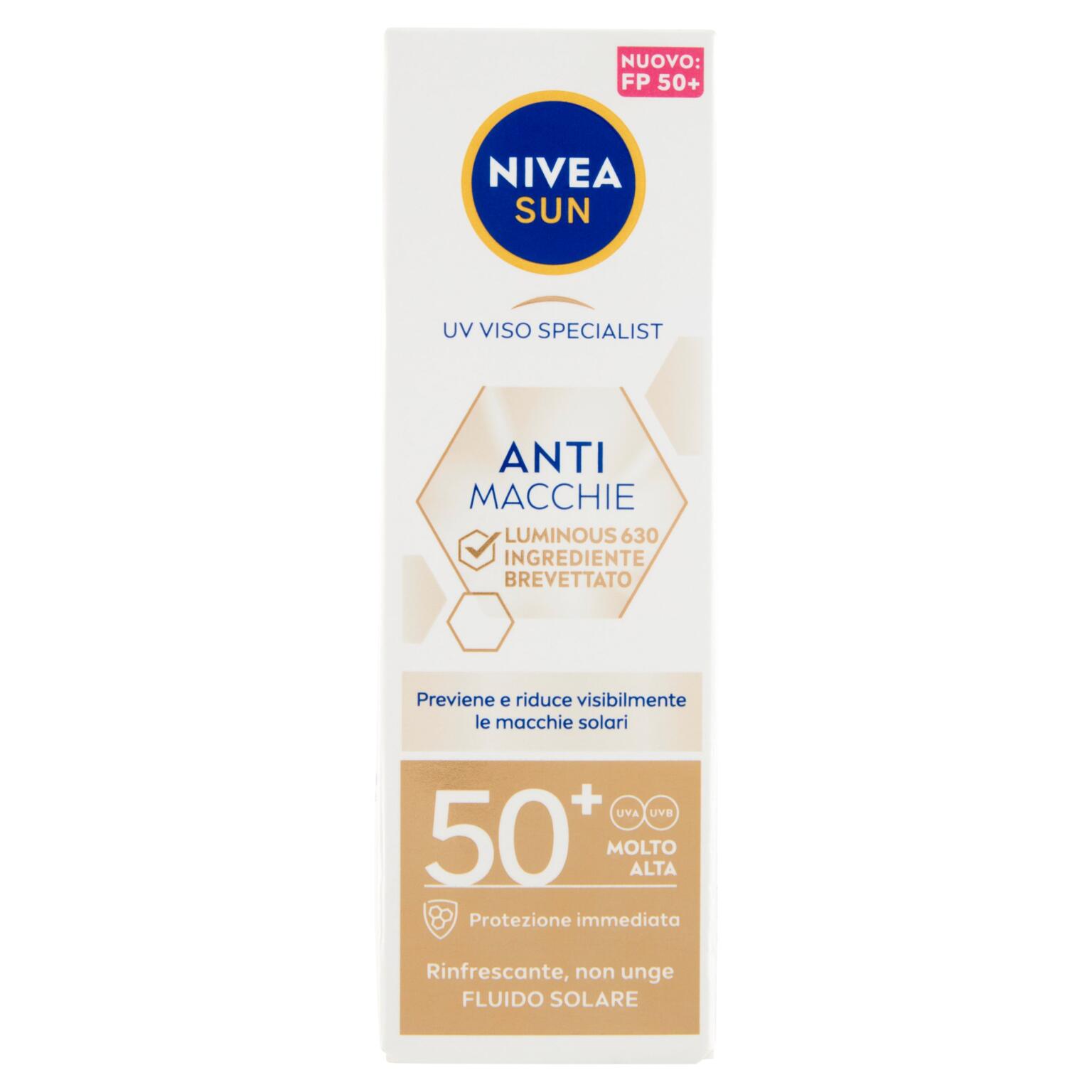 Nivea Sun Face Care Luminous Fp50 40ml