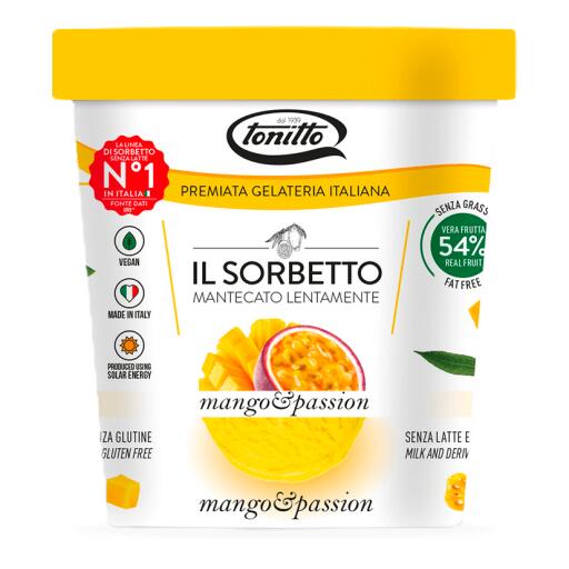 Sorbetto Mango Passion 310g Tonitto