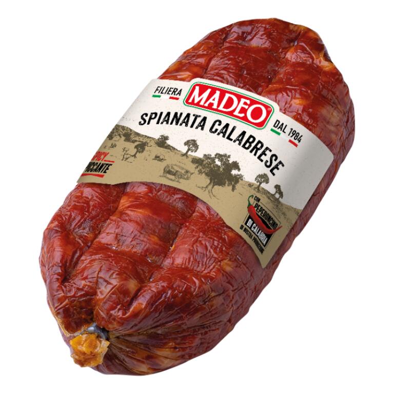 Spianatina calabrese piccante 500g circa Madeo