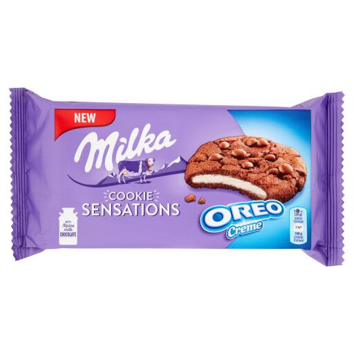Biscotti cookie sensation Oreo 156g Milka