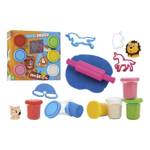 Morbido 6 panetti da 50g Unicorno con accessori Globo