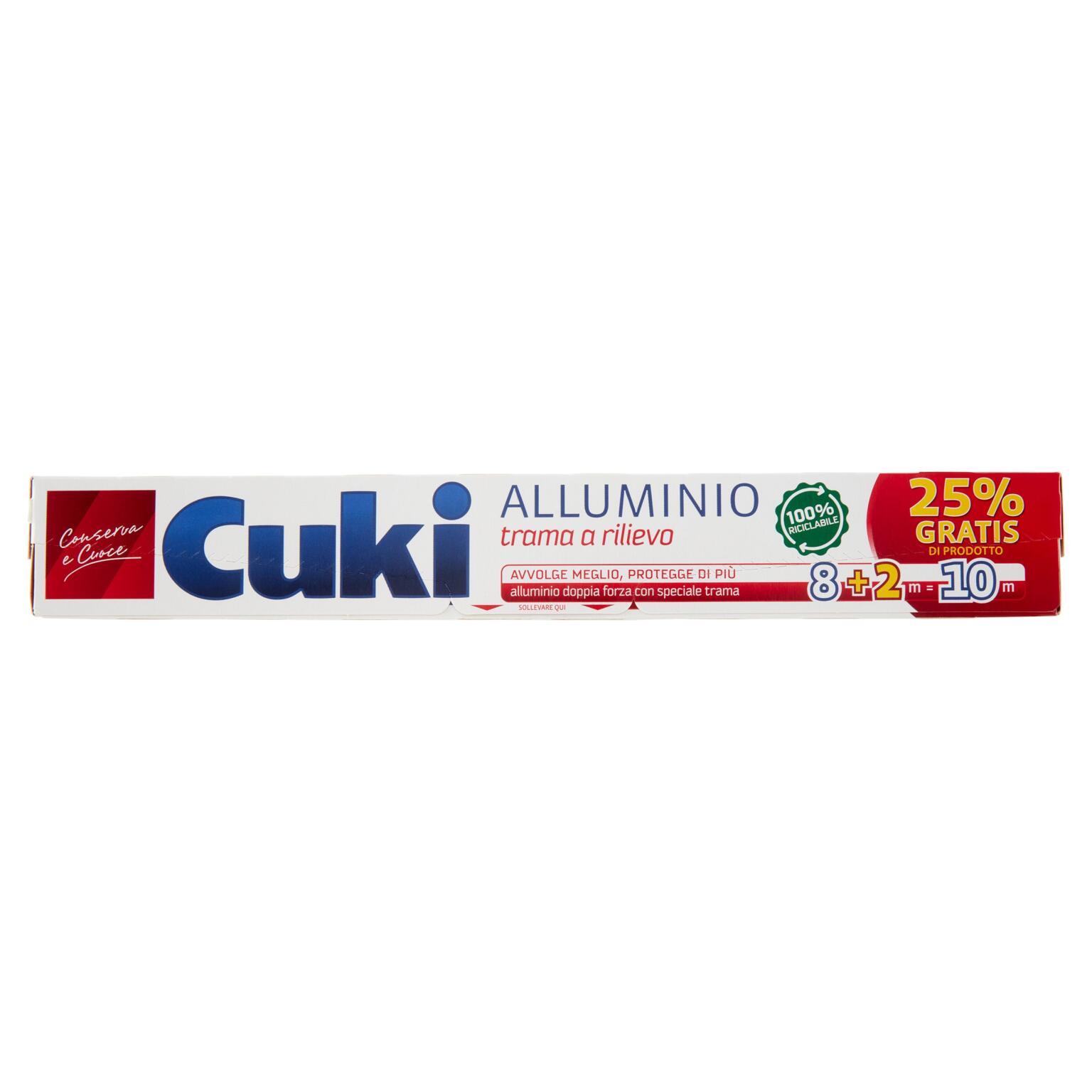 Alluminio 8m+2 Cuki