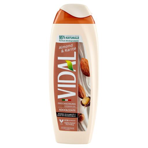 Docciaschiuma almond & karite 250ml Vidal