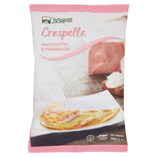 Crespelle prosciutto e formaggio 750g Integrus