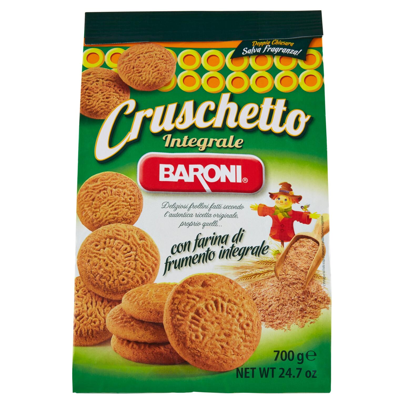 Biscotto Cruschetto integrale 700g Baroni