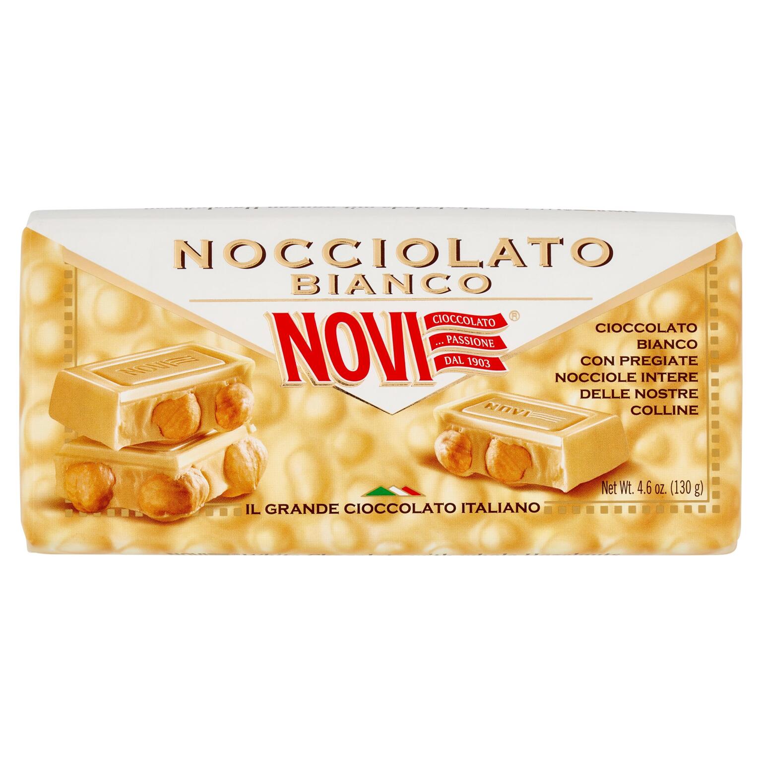Nocciolato 130g bianco Novi