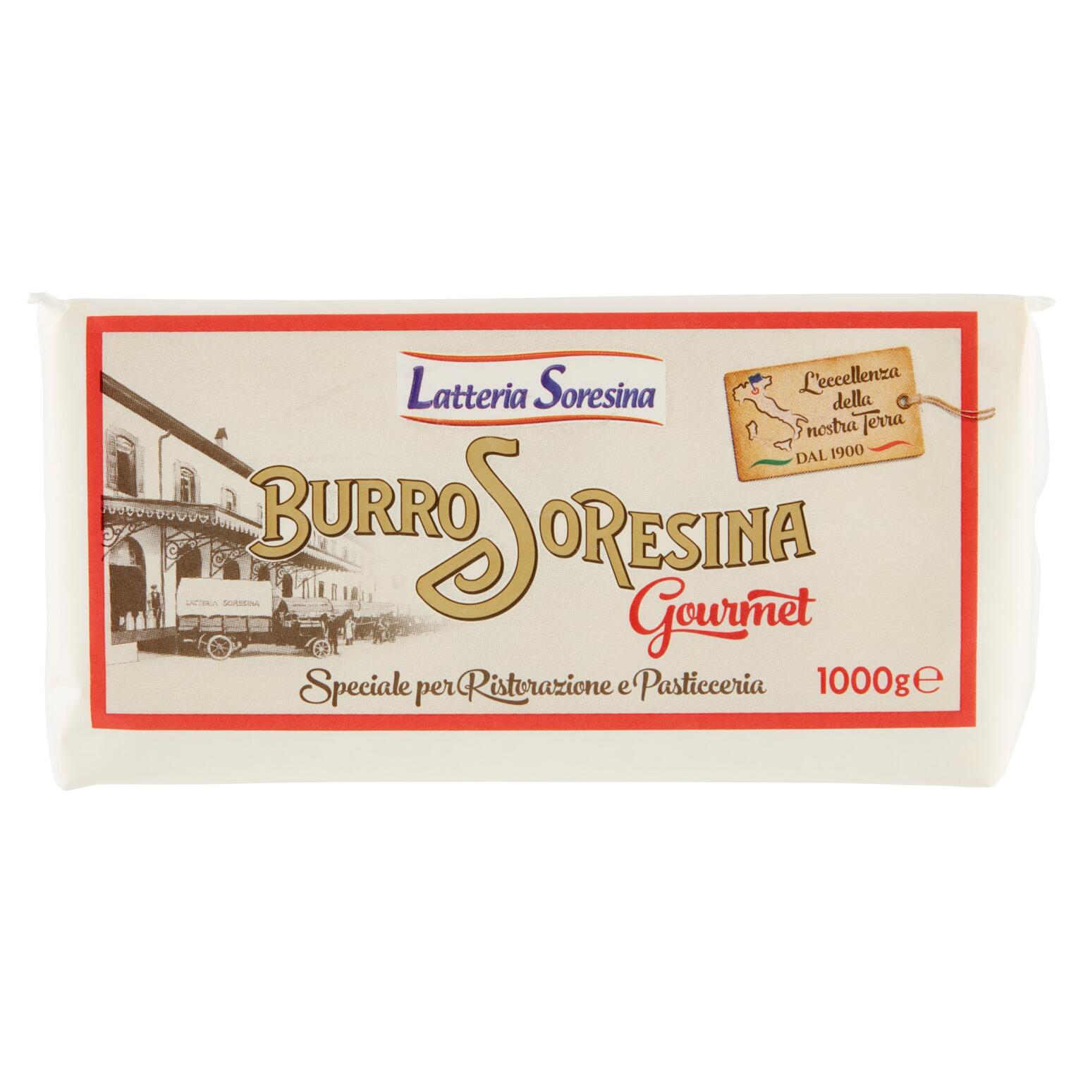 Burro Gourmet pani 1kg Soresina