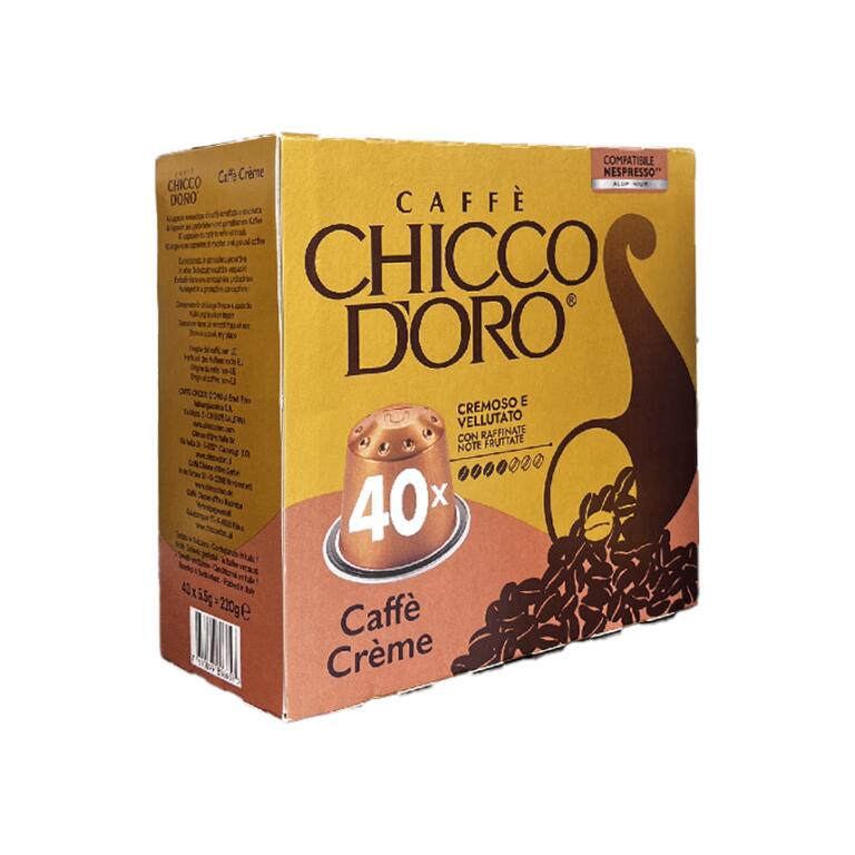 40capsule Caffè Creme compatibili con macchine Nespresso