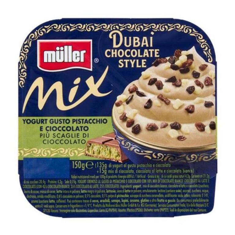 Yogurt mix 150g Dubai Chocolate Muller