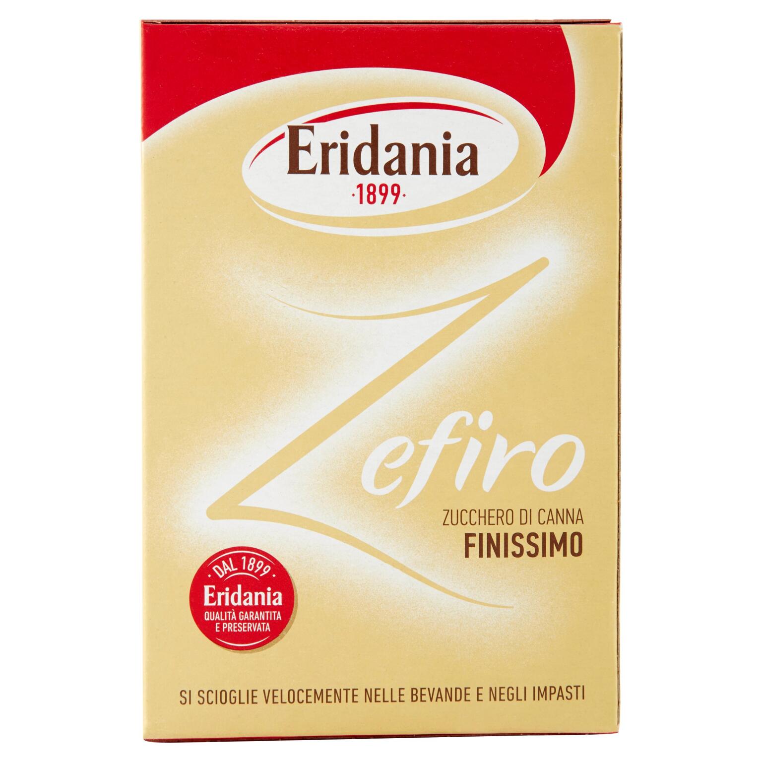 Zucchero Zefiro di canna 750g Eridania
