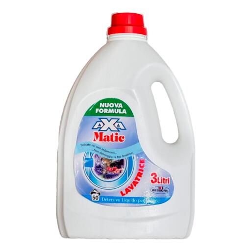 Liquido Lavatrice Muschio Bianco 3l AxaMatic Bessone