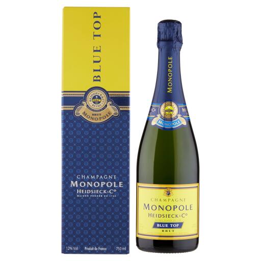 Champagne Blu Top Brut cl.75 astuccio             Heidsieck & Co Monopole