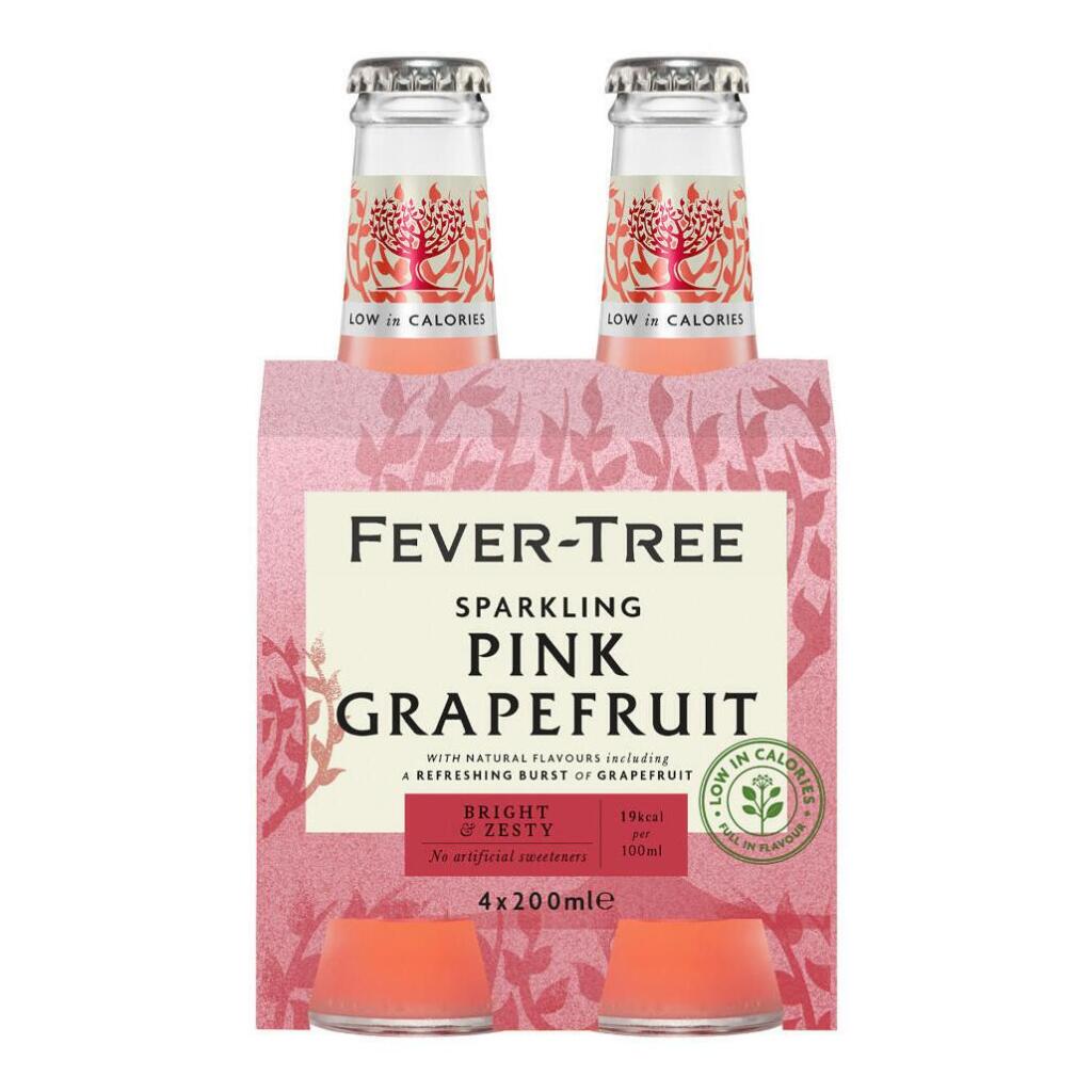 Fever Tree Pink Grapefruit 4x200ml