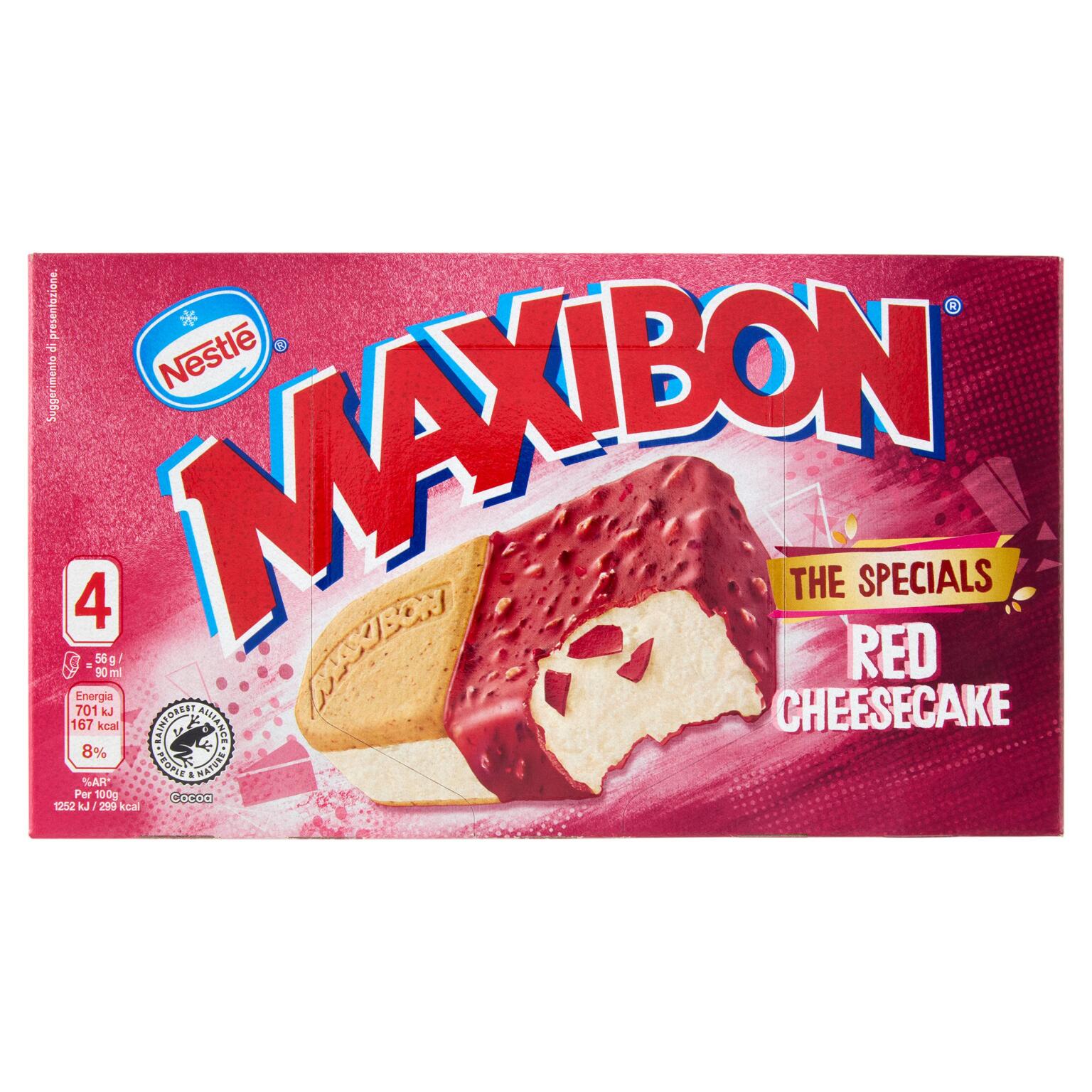 Maxi bon The specials cheesecake 228g