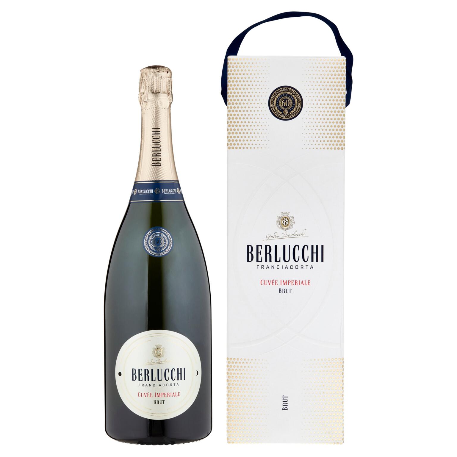 Spumante Berlucchi Brut cuvée DOCG con astuccio 1,5l
