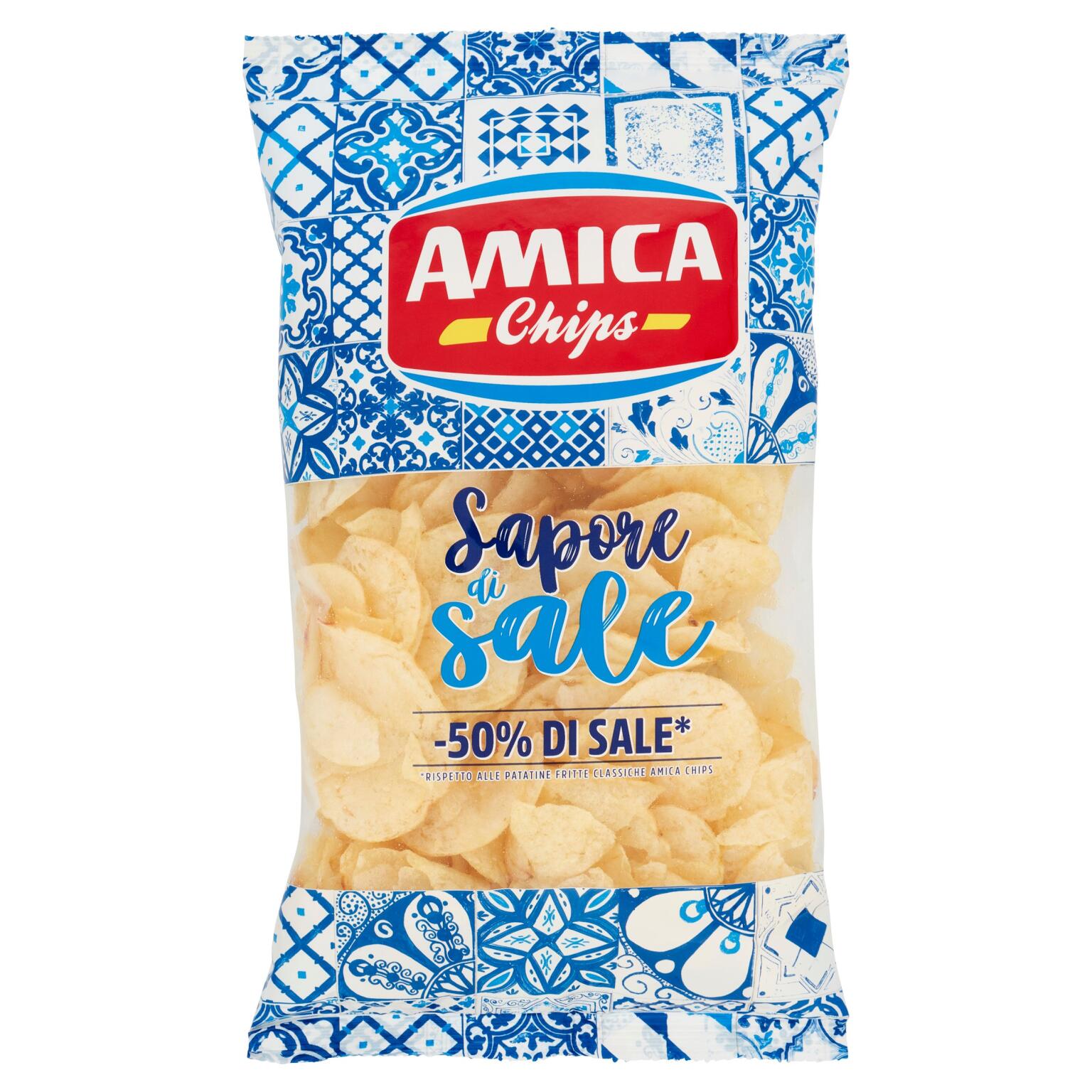 Patatine Sapori di Sale 175g Amica Chips