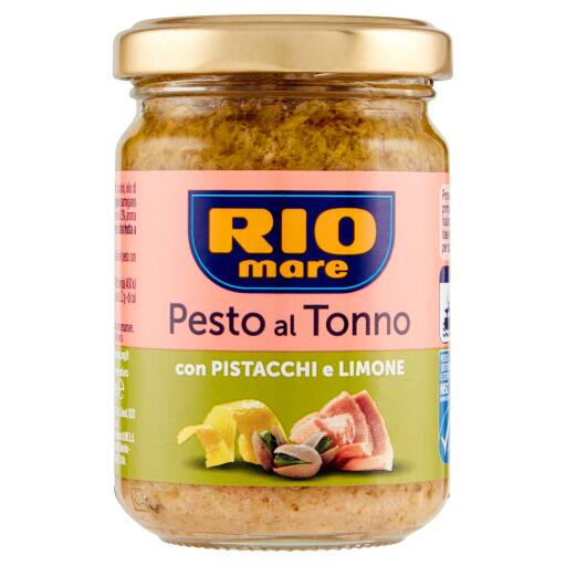 Pesto al Tonno Pistacchio e Limone 130g Rio Mare