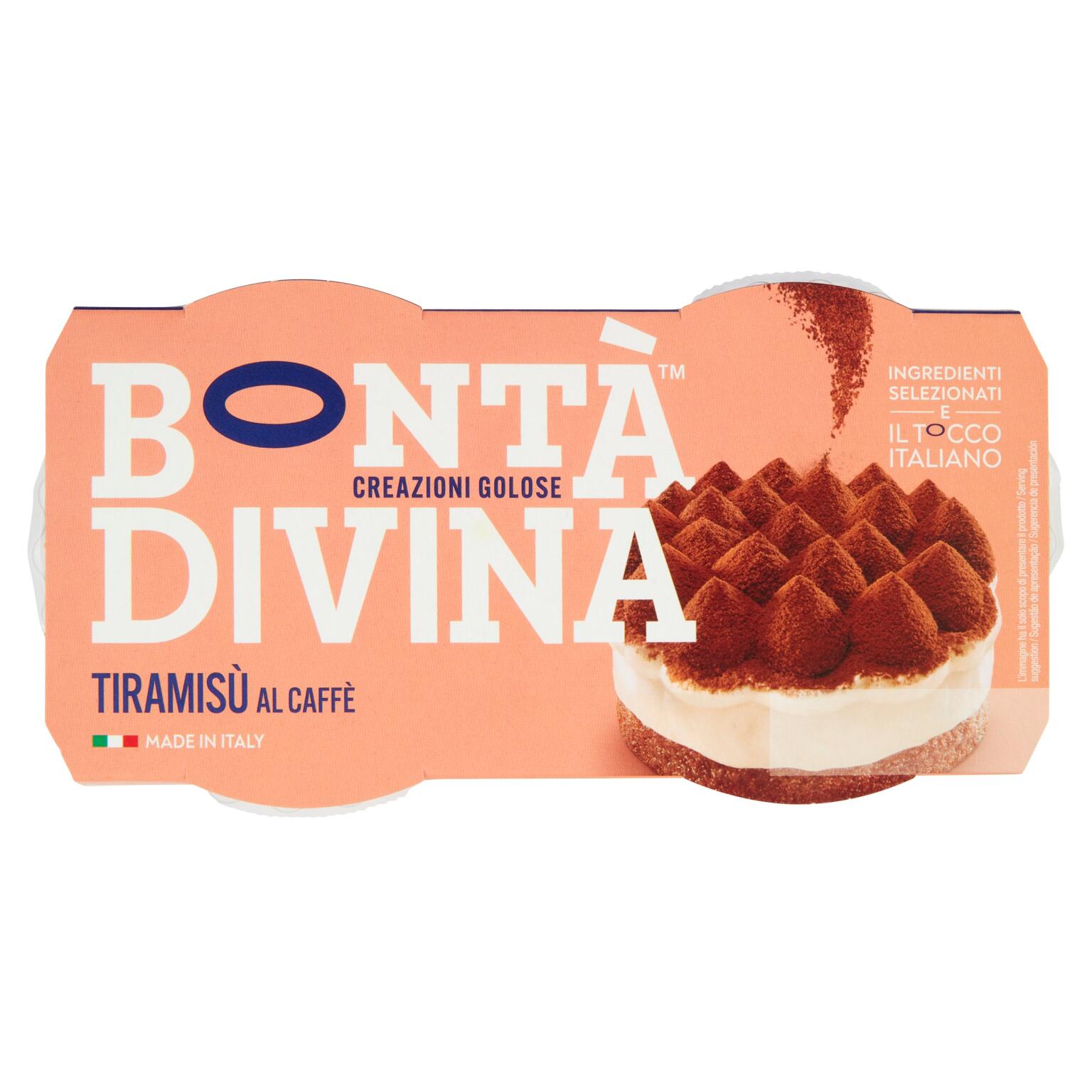 Tiramisù 2x90g Bontà Divina