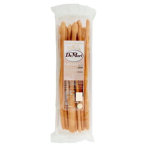 Grissini Classici stirati a mano 200g De Mori
