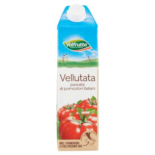 Passata di pomodoro al vapore 1l brick Valfrutta