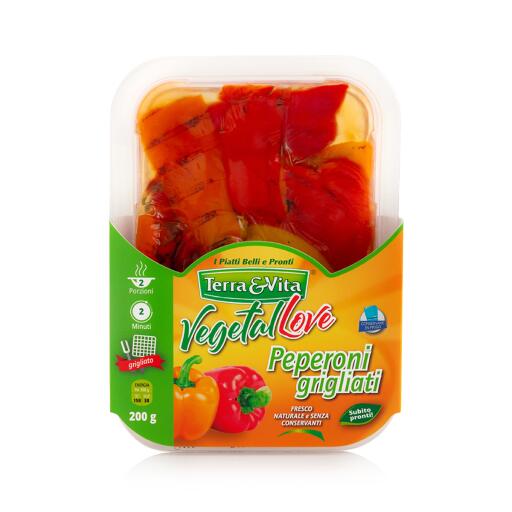 Peperoni freschi grigliati 200g Terra&Vita