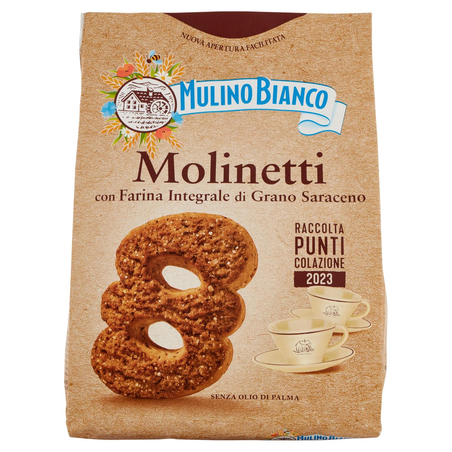 Biscotti Molinetti 700g+100g omaggio Mulino Bianco