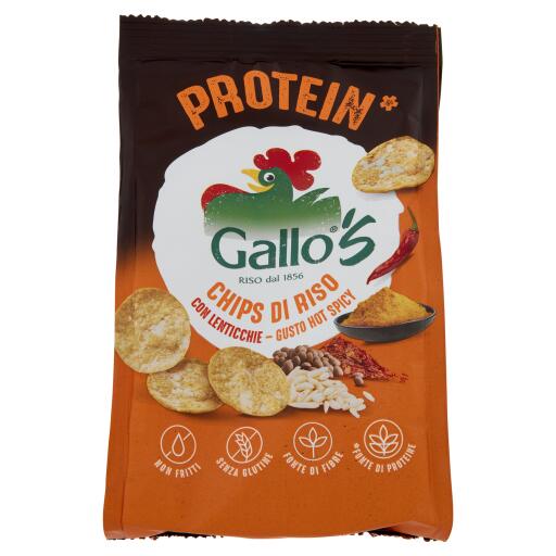 Gallo's Chips Protein Hot Spicy da 40g