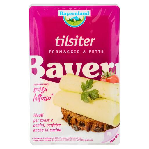 Tilsiter a fette 100g senza lattosio