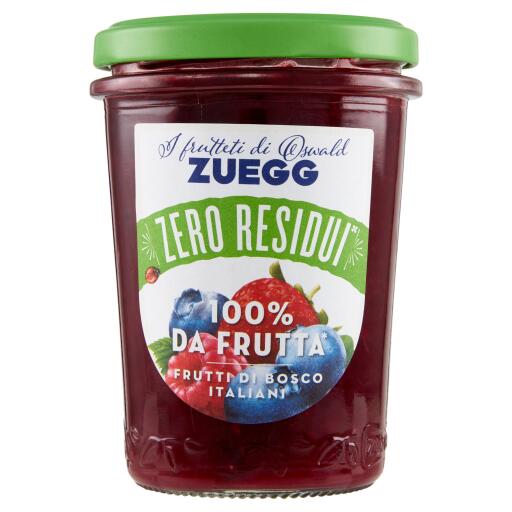 Composta 230g zero residui Frutti di Bosco Zuegg