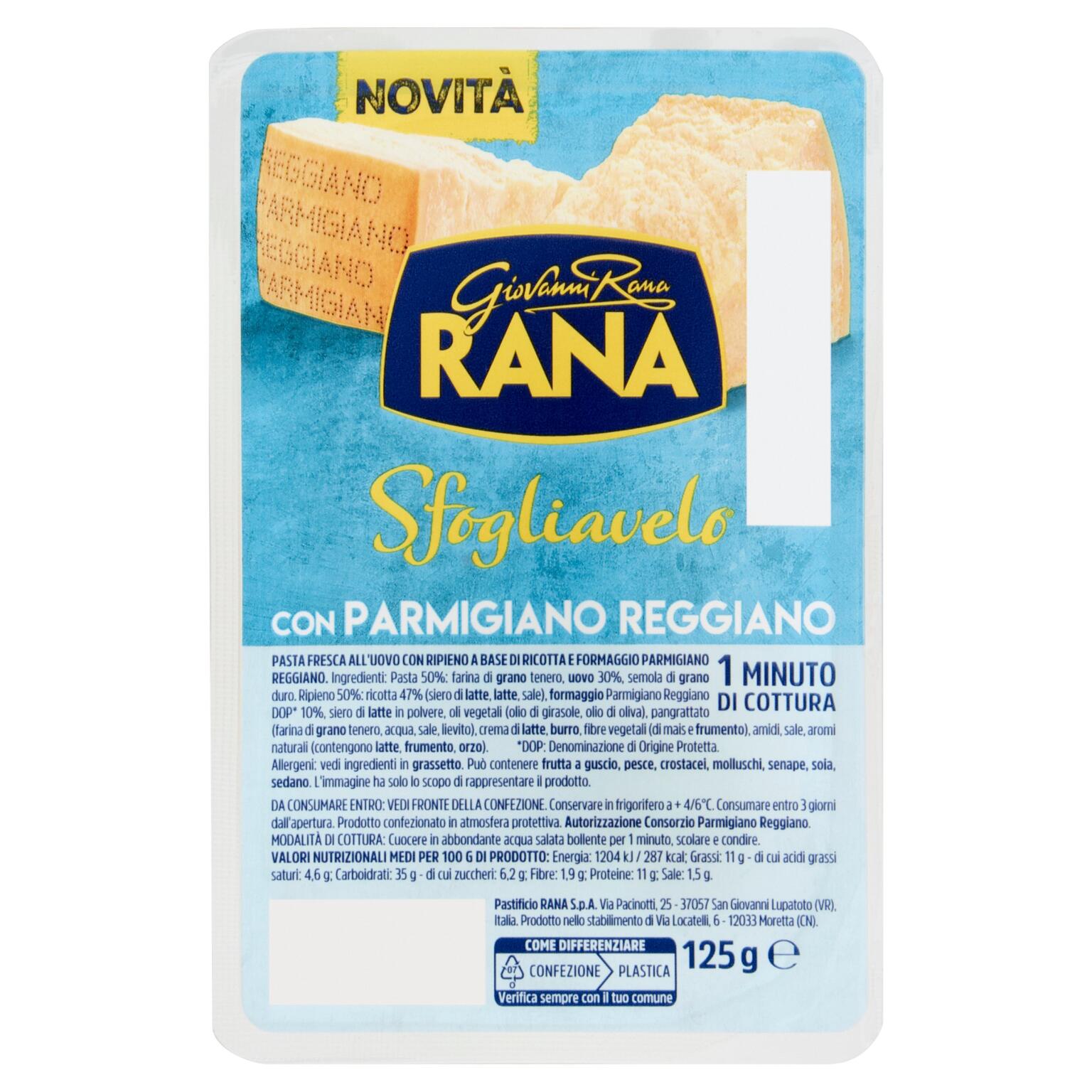 Sfogliavelo con Parmigiano Reggiano 125g Rana