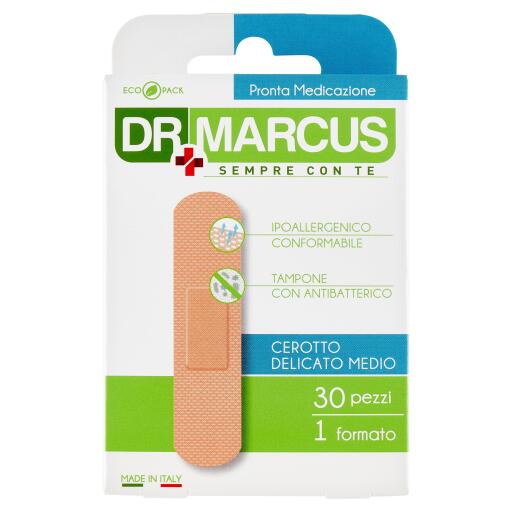 Cerotti delicato medio ipoallergenico 30 pezzi Dr Marcus