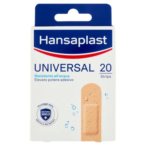 Cerotti universali resistenti all'acqua 20 pezzi Hansaplast