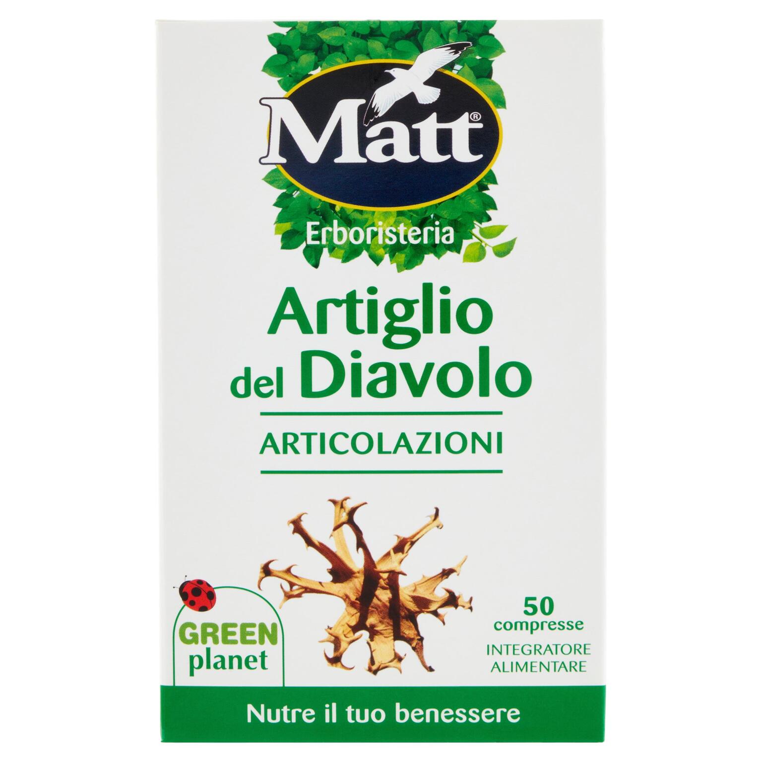 Artiglio del diavolo 50 compresse Matt