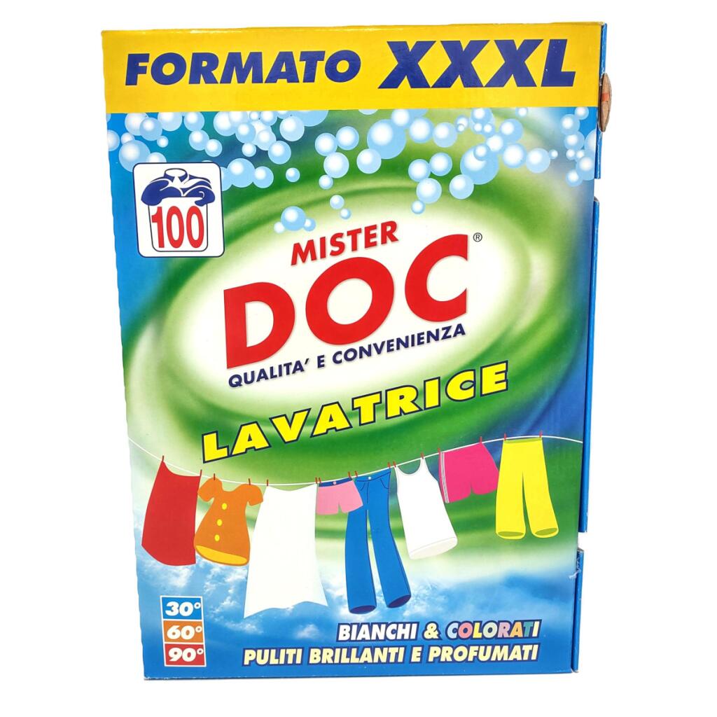 Detersivo in polvere classico da 100 misurini Mr.Doc