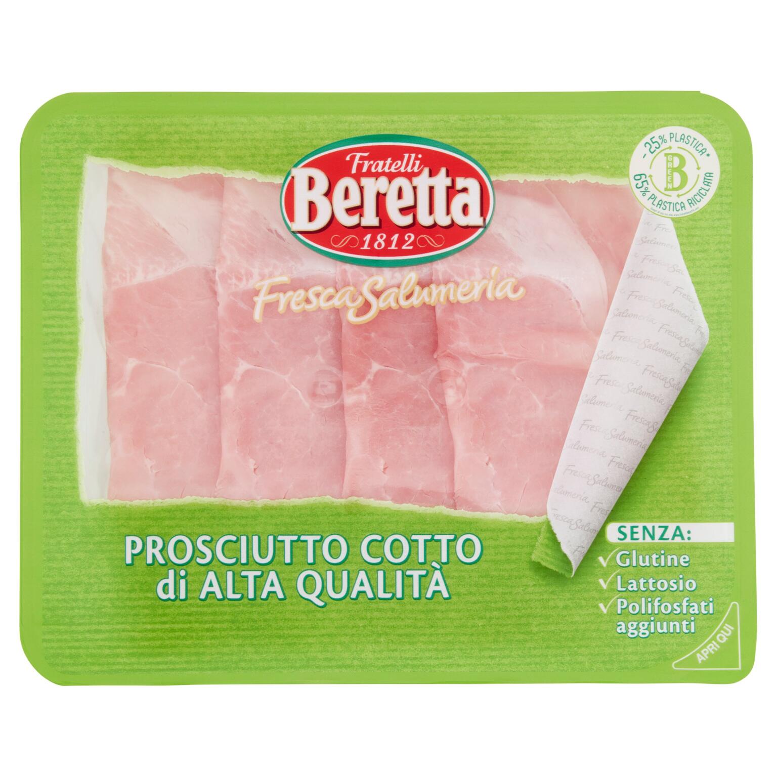 Prosciutto Cotto Alta Qualità 100g Fresca Salumeria