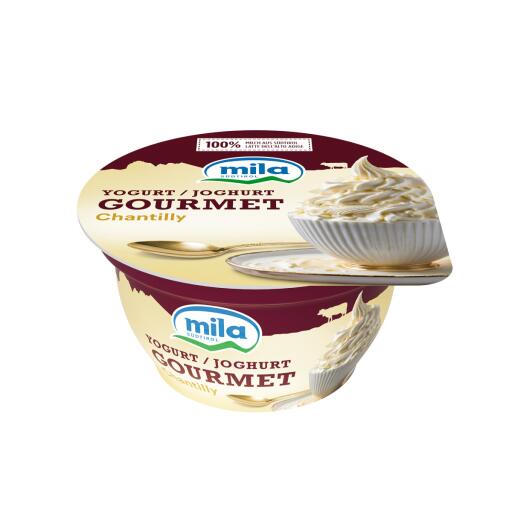 Yogurt Gourmet Chantilly 125g Mila