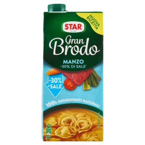 Gran Brodo carne manzo -30% sale 1l Star