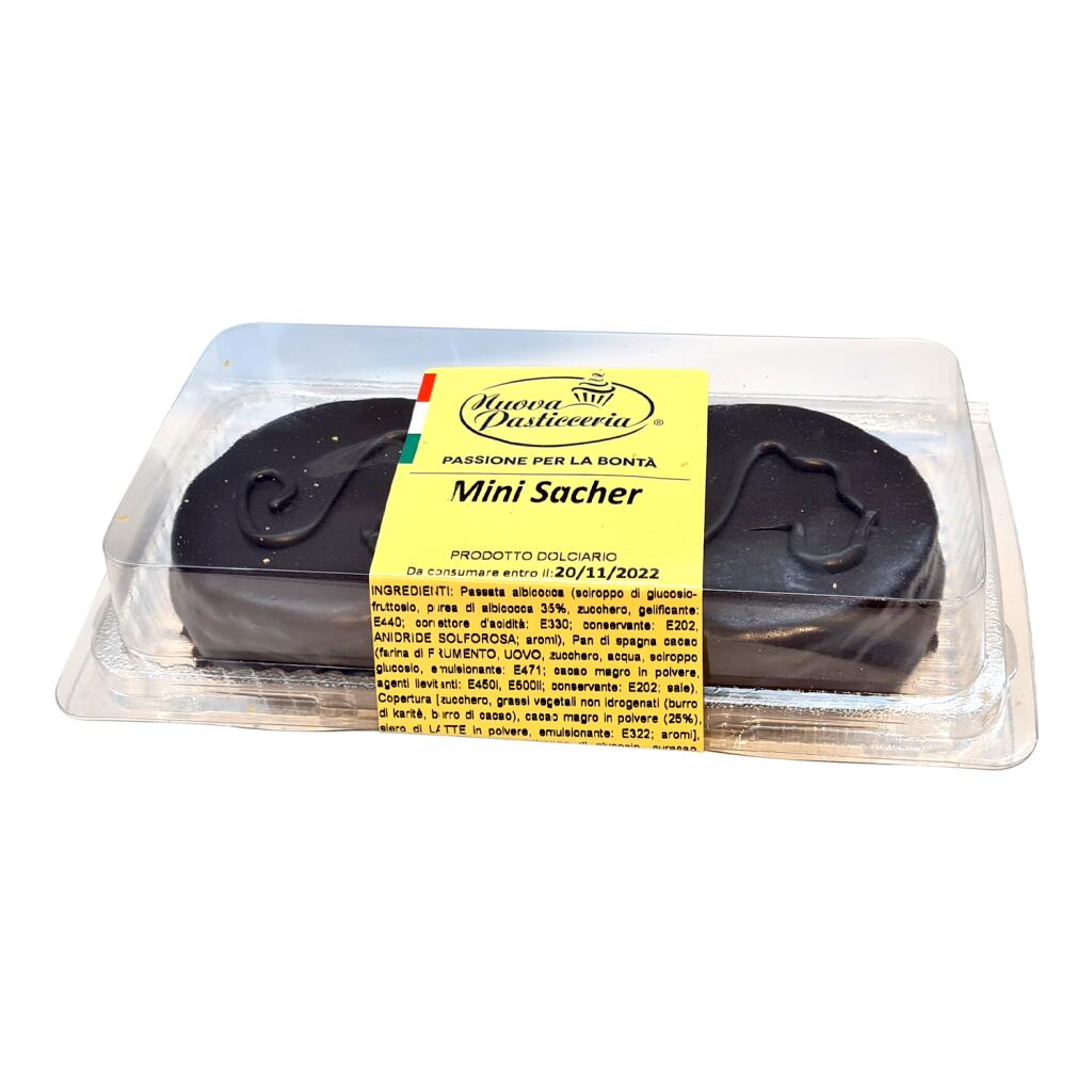 Sacher 180g confezione 2 pezzi