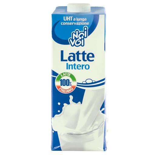 Latte intero 100% italiano 1L Noi&Voi