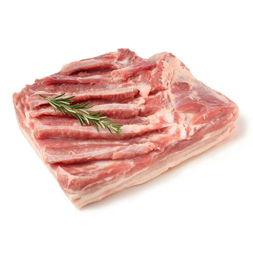 Bacon di suino senz'osso sottovuoto