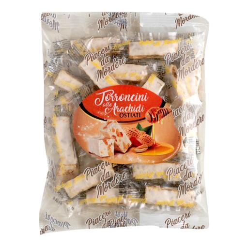 Torroncini alle arachidi ostiati 225g