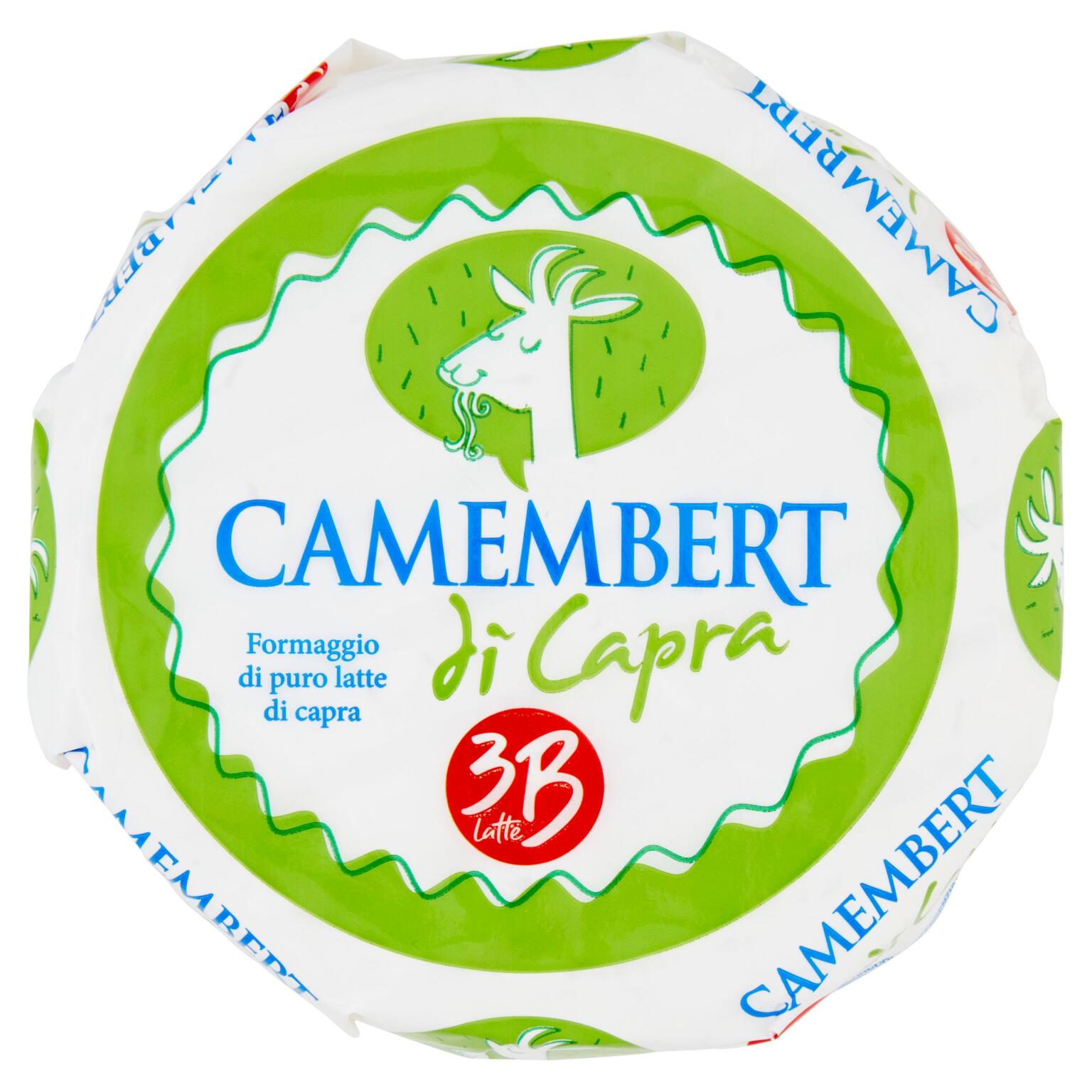 Camembert di capra 250gr 3B Latte