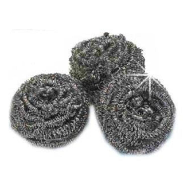 Spugne in acciaio 3 pezzi