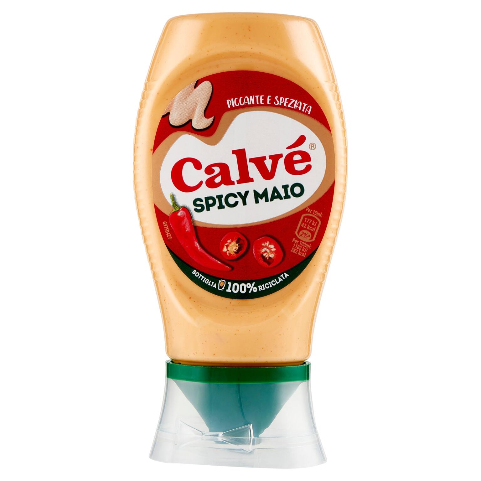 Maionese Calvè spicy top down 250ml