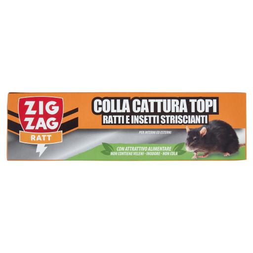 Colla cattura topi ratti e insetti striscianti 135g Zig Zag