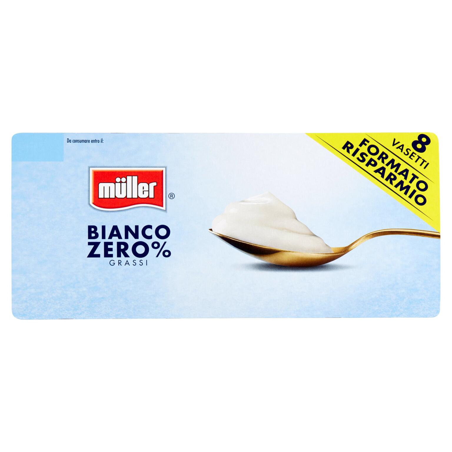Yogurt magro bianco 8x125g Muller