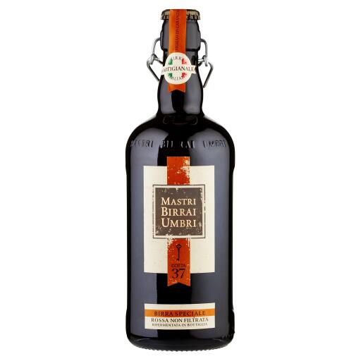 Birra speciale rossa artigianale 75cl Mastri umbrii Umbri