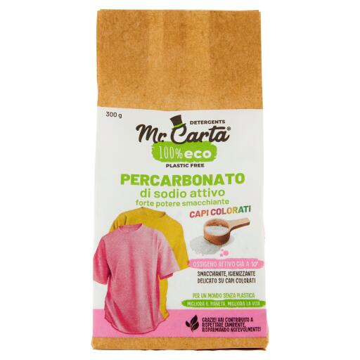 Percarbonato per capi colorati da 300g Mr.Carta