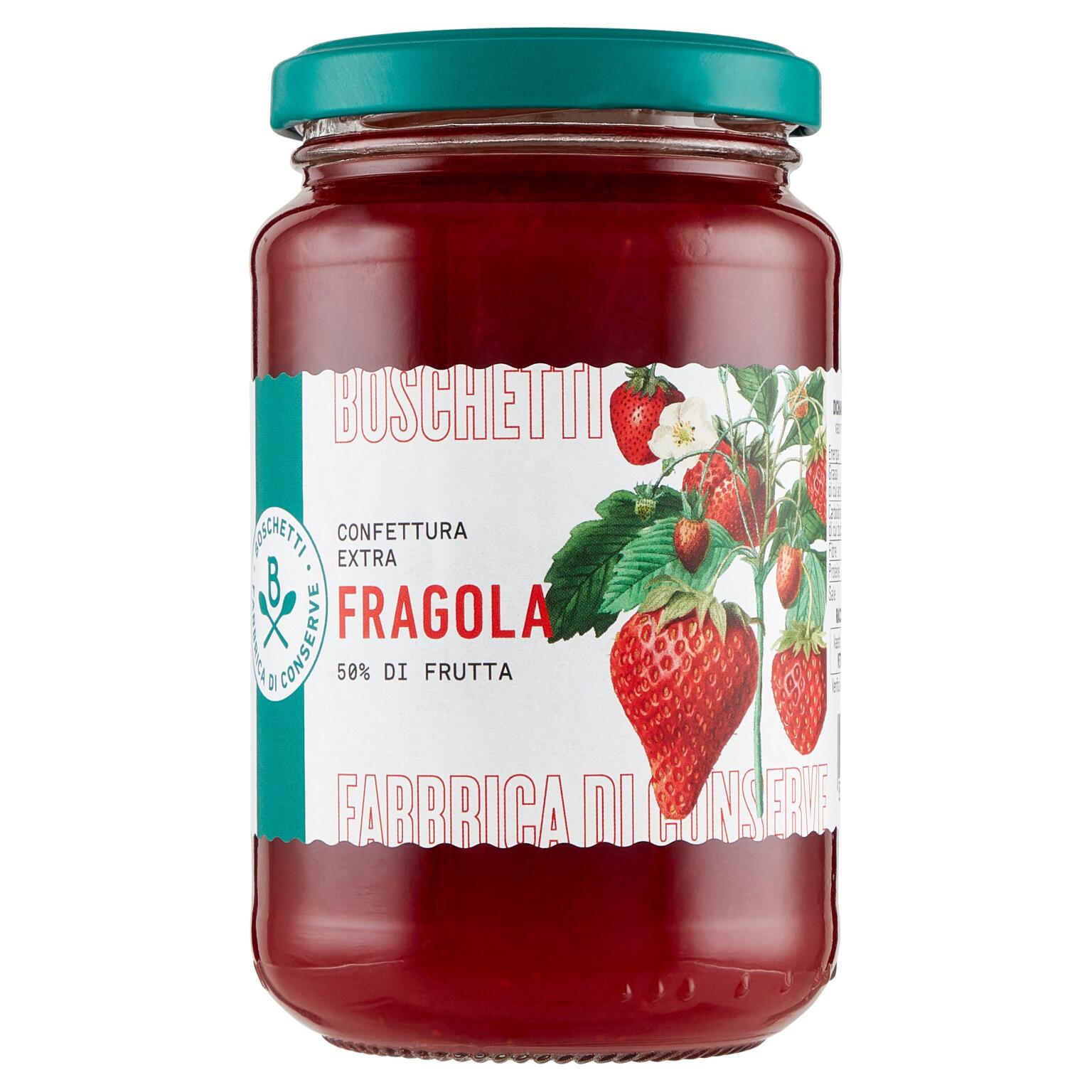 Confettura extra di Fragole 400g Boschetti